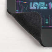Cyberpunk Status Gaming Level 100 muismat (Hoek)