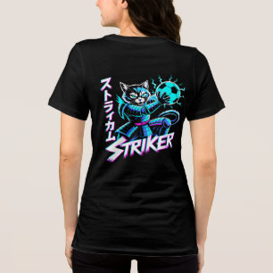Cyberpunk Striker Kat Dames T-Shirt