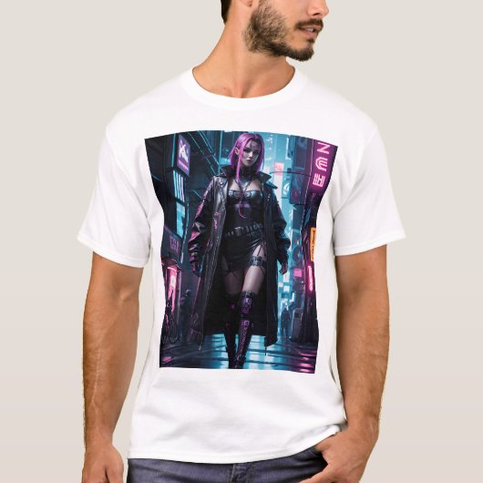 Cyberpunk T-shirt (Voorkant)