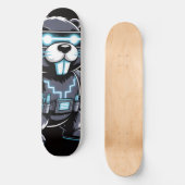 Cyberpunk Tech Beverdak Persoonlijk Skateboard (Voorkant)