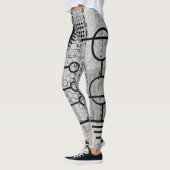 Cyberpunk Tech Geek Gear Electronic Engineer Wisku Leggings (Links)
