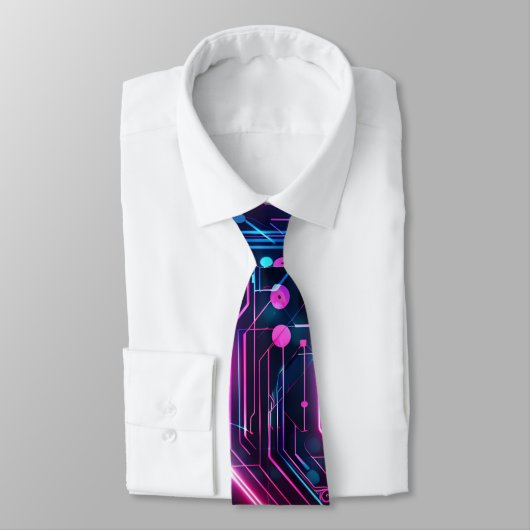 Cyberpunk Tie /Cyberpunk Krawatte Stropdas (Gebonden)