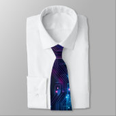 Cyberpunk Tie /Cyberpunk Krawatte Stropdas (Gebonden)