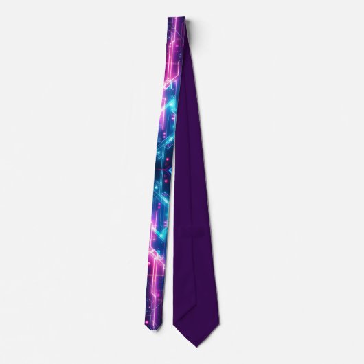 Cyberpunk Tie /Cyberpunk Krawatte Stropdas (Achterkant)