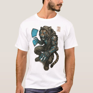 Cyberpunk Tiger (Hacker) T-shirt