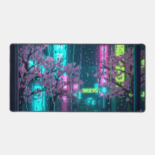 Cyberpunk Tokio Nacht Bureaumat