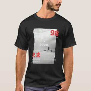 Cyberpunk Tokyo Streetslijet Aesthet T-shirt