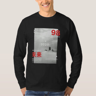 Cyberpunk Tokyo Streetslijet Aesthet T-shirt