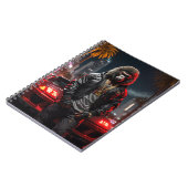 Cyberpunk Urban Ape Notitieboek (Linkerzijde)
