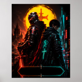 Cyberpunk Vader Legacy Poster