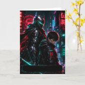 Cyberpunk Vaders Legacy Kaart (Gele Bloem)