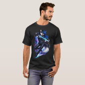 Cyberpunk Vixen T-shirt (Voorkant volledig)