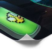 Cyberpunk voor games poster (Hoek)