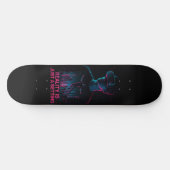 Cyberpunk VR Gamer Skateboard Deck | "De werkelijk (Horizontaal)