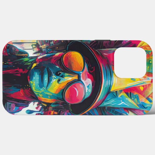 Cyberpunk Warrior Case-Mate iPhone Case (Achterkant (horizontaal))