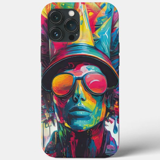 Cyberpunk Warrior Case-Mate iPhone Case (Achterkant)
