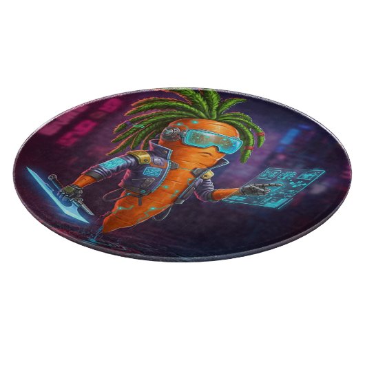 cyberpunk-wortel snijplank (Hoek)