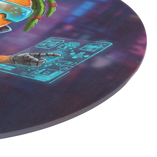 cyberpunk-wortel snijplank (Hoek)