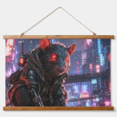 CyberRat Hangend Wandkleed (Voorkant)