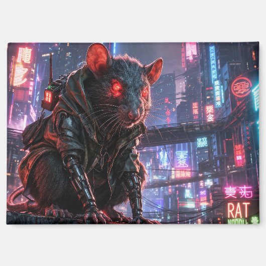 CyberRat Magneet (Voorkant)