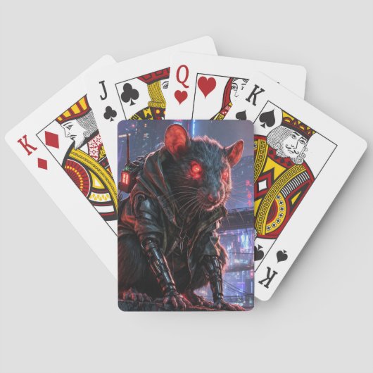CyberRat Pokerkaarten (Achterkant)