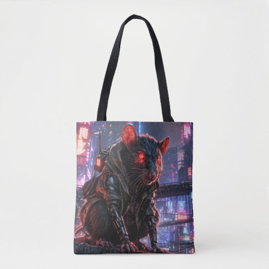 CyberRat Tote Bag (Voorkant)