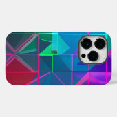 Cyberrooster: een spectrum van licht Case-Mate iPhone case (Achterkant (horizontaal))