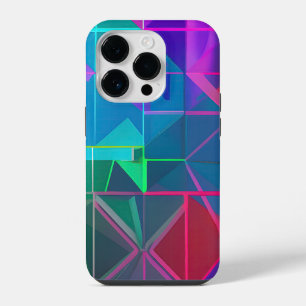 Cyberrooster: een spectrum van licht iPhone 14 plus hoesje