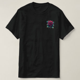 CyberRosa Pocket Roos Mannen T-shirt