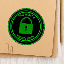 CyberSec Grappige aangepaste tekst / Geen beveilig