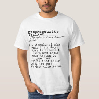 Cybersecurity analist - "Hacker's Nightmare" T-shirt