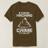 Cybersecurity Computer Security Cyber Security Hac T-shirt (Design voorkant)