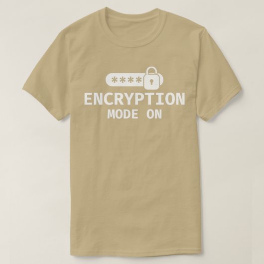 Cybersecurity Computer Security Cyber Security Mod T-shirt (Design voorkant)