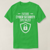 Cybersecurity Computer Security Cyber Security Spe T-shirt (Design voorkant)