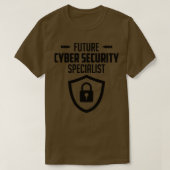 Cybersecurity Computer Security Cyber Security Spe T-shirt (Design voorkant)