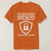 Cybersecurity Computer Security Cyber Security T-shirt (Design voorkant)