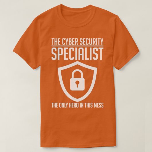 Cybersecurity Computer Security Cyber Security T-shirt (Design voorkant)