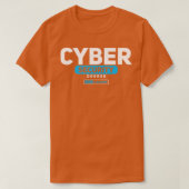 Cybersecurity Cyber Security Degree Afstuderen T-shirt (Design voorkant)
