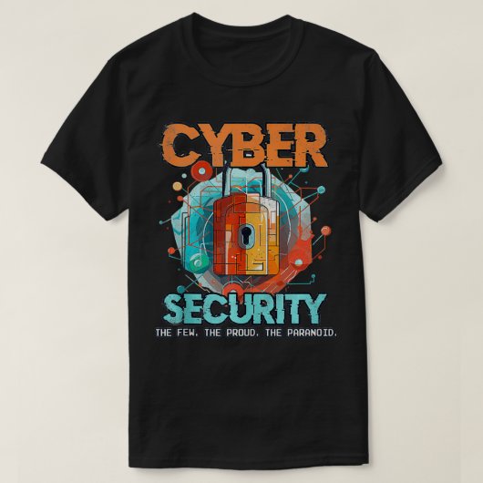 Cybersecurity Cybersecurity Expert Grappig Ethisch T-shirt (Design voorkant)