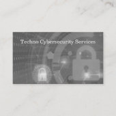 Cybersecurity dubbelzijdige Visitekaartjes (Voorkant)