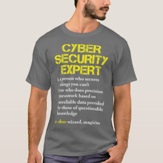 Cybersecurity hacker Computer Nerd Gift T-shirt