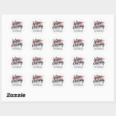 Cybersecurity hacker netwerkbeveiliging ronde sticker (Vel)