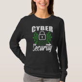 Cybersecurity Hacking Cyber Security Hack Hacker T-shirt (Voorkant)
