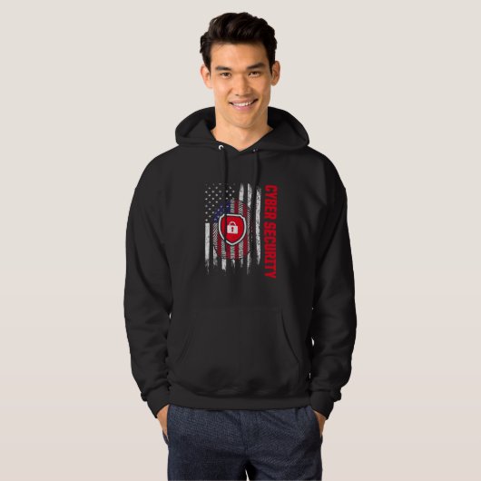 Cybersecurity IT analist Certified Tech Security 1 Hoodie (Voorkant volledig)