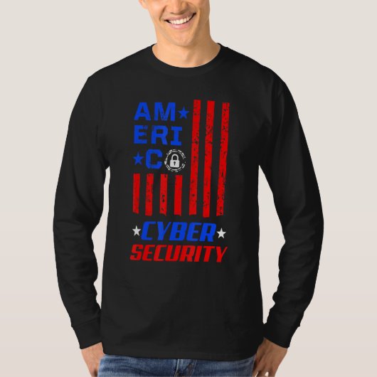 Cybersecurity IT analist Certified Tech Security 1 T-shirt (Voorkant)