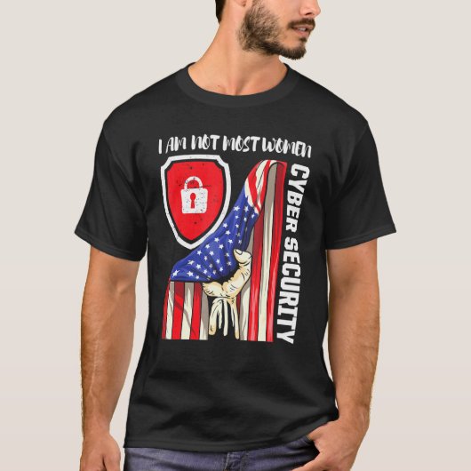 Cybersecurity IT analist Certified Tech Security 2 T-shirt (Voorkant)