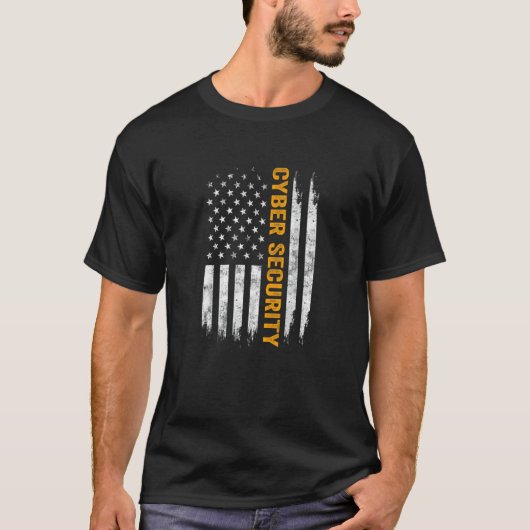 Cybersecurity IT analyseert de Us Certified Tech S T-shirt (Voorkant)