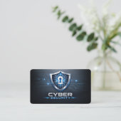 Cybersecurity Service Technicus QR-code Visitekaartje (Staand voorkant)