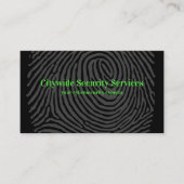 Cybersecurity Services dubbelzijdig Visitekaartje (Voorkant)