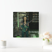 Cybersecurity Specialist Kristen Williams Vierkante Klok (Huis)